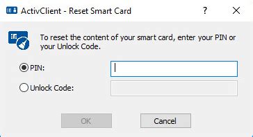 smart card was not recognized|how to reset smart card.